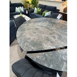 Dario Round Extn Dining Table